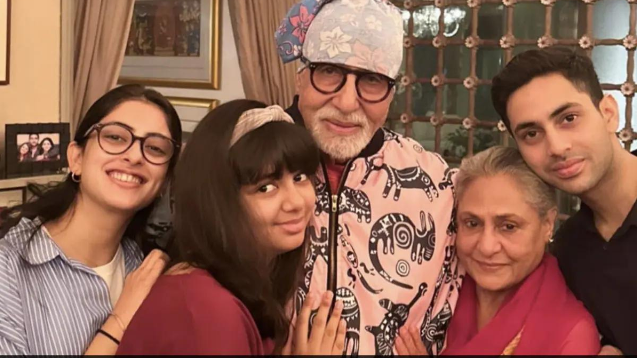 Amitabh Bachchan's 81st Birthday Celebration with Grandkids: Adorable Family Reunion!