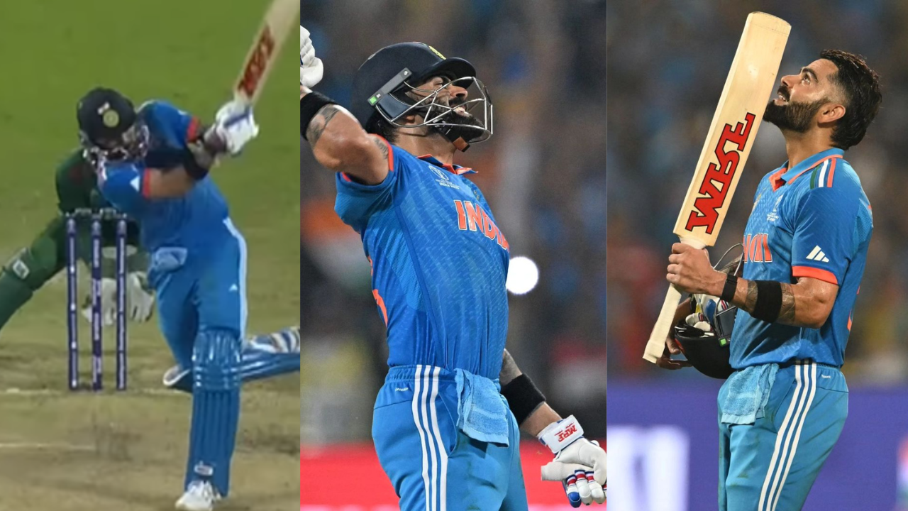 IND Vs. BAN Highlights : Virat Kohli's Record-Breaking Century Ignites India's World Cup Hopes!