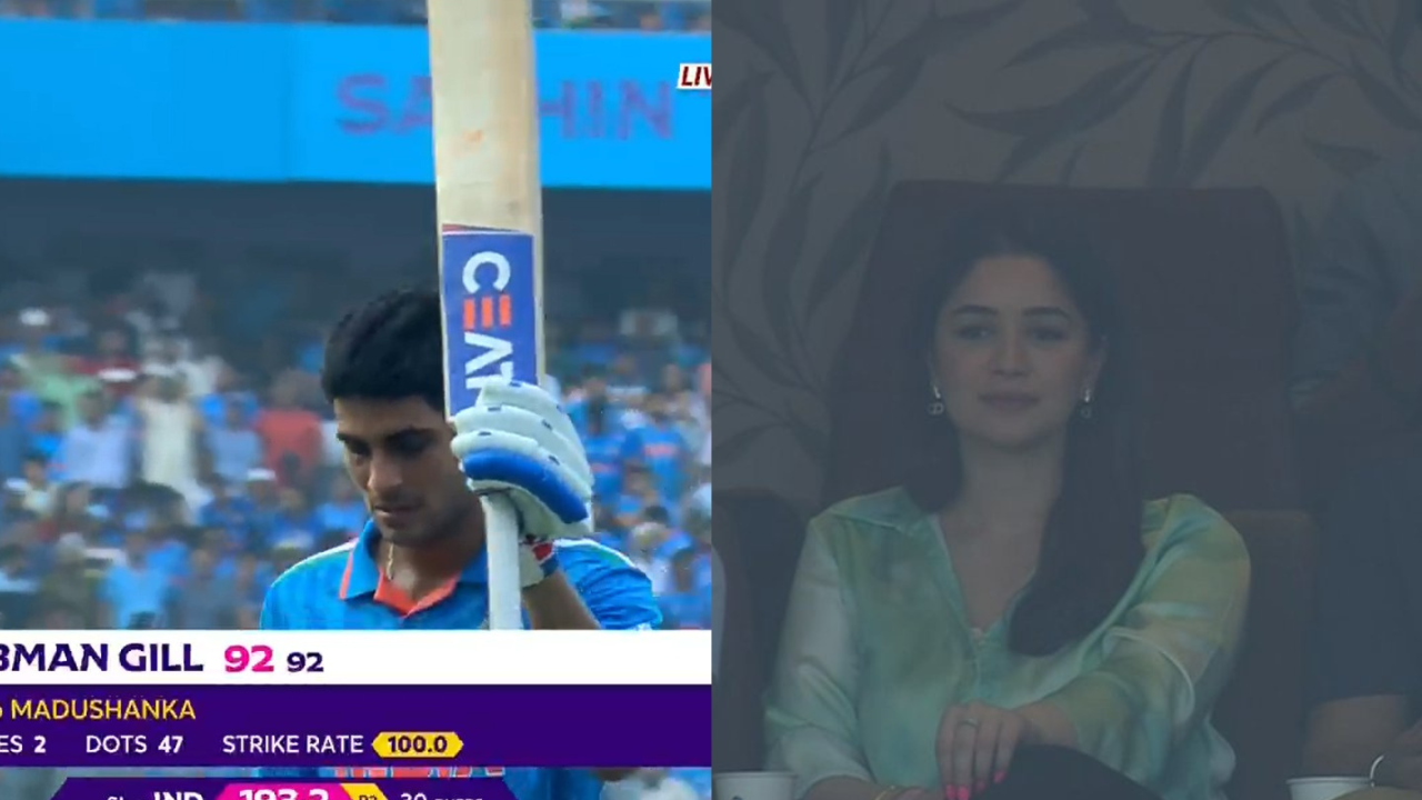 Shubman Gill's Century Chase and Sara Tendulkar's Viral Reaction: A Love Story or Just Emotions Running High?