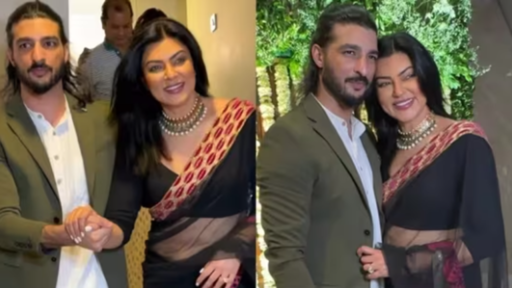 Sushmita Sen Video: Sushmita Sen was seen holding the hand of EX boyfriend Rohman Shawl, video went viral